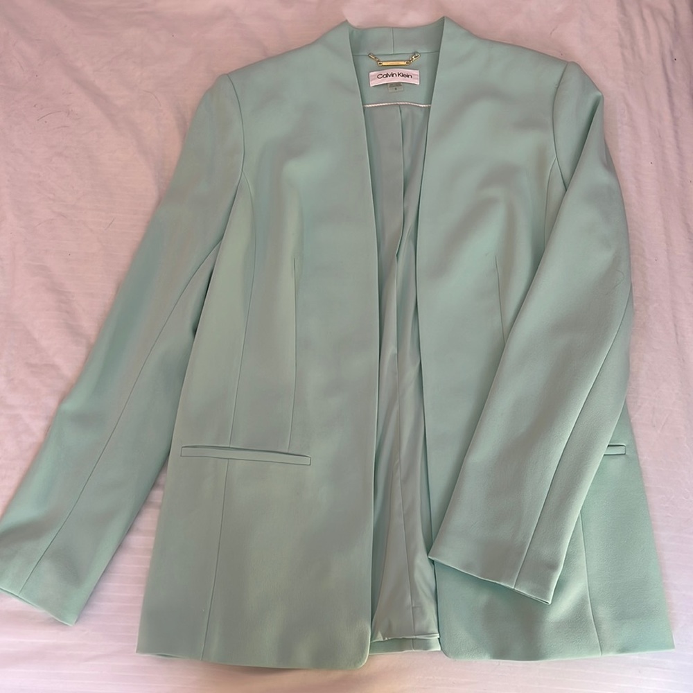 Calvin Klein Blazer Jacket (Aqua)